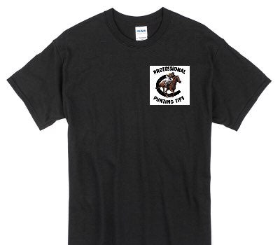 Custom Gildan 100% Cotton Black T-Shirt
