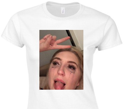 Custom Womens Soft Style 100% Cotton White T-Shirt