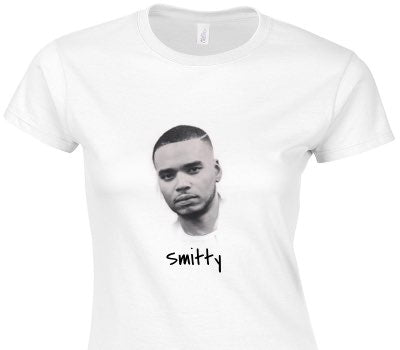 Custom Womens Soft Style 100% Cotton White T-Shirt