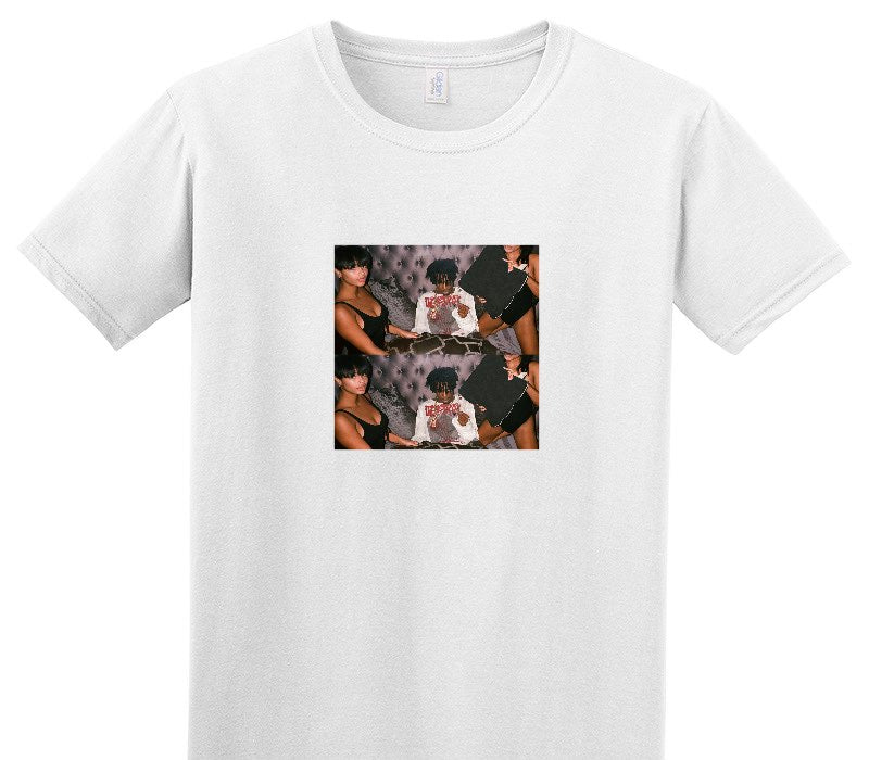 Custom Adult Soft Style 100% Cotton White T-Shirt