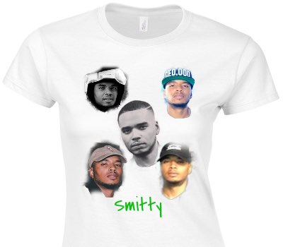 Custom Womens Soft Style 100% Cotton White T-Shirt