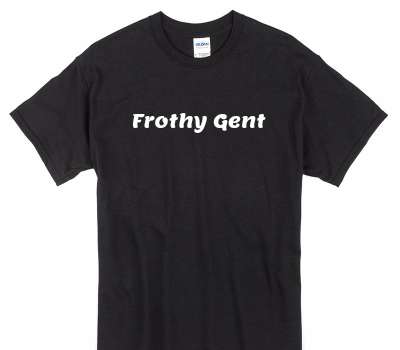 Custom Gildan 100% Cotton Black T-Shirt
