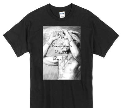 Custom Gildan 100% Cotton Black T-Shirt