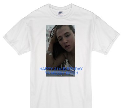 Custom Gildan 100% Cotton White T-Shirt