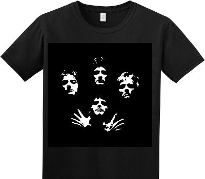 Custom Adult Soft Style 100% Cotton Black T-Shirt
