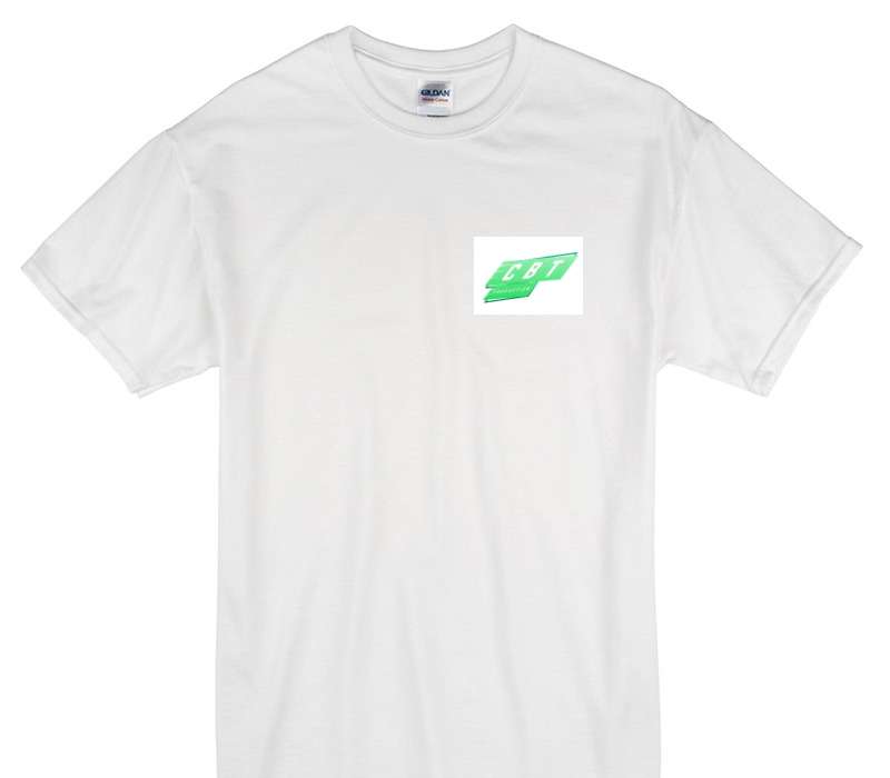 Custom Gildan 100% Cotton White T-Shirt
