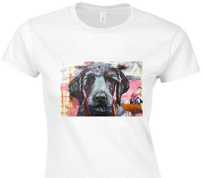 Custom Womens Soft Style 100% Cotton White T-Shirt