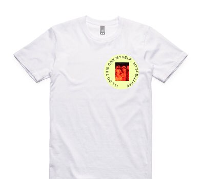 Custom AS Colour 100% Cotton White T-Shirt