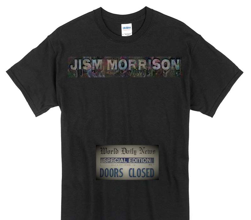 Custom Gildan 100% Cotton Black T-Shirt