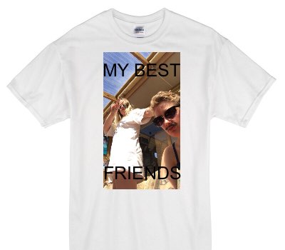 Custom Gildan 100% Cotton White T-Shirt