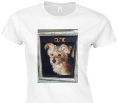Custom Womens Soft Style 100% Cotton White T-Shirt