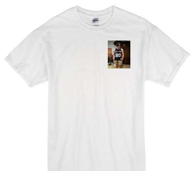 Custom Gildan 100% Cotton White T-Shirt