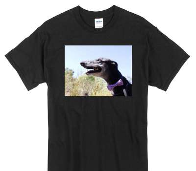 Custom Gildan 100% Cotton Black T-Shirt