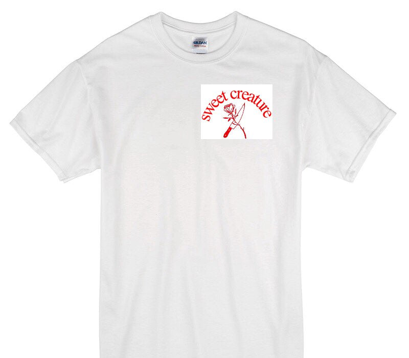 Custom Gildan 100% Cotton White T-Shirt