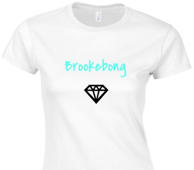 Custom Womens Soft Style 100% Cotton White T-Shirt
