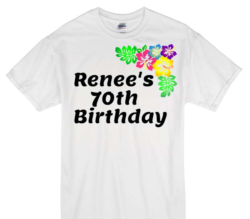 Custom Gildan 100% Cotton White T-Shirt