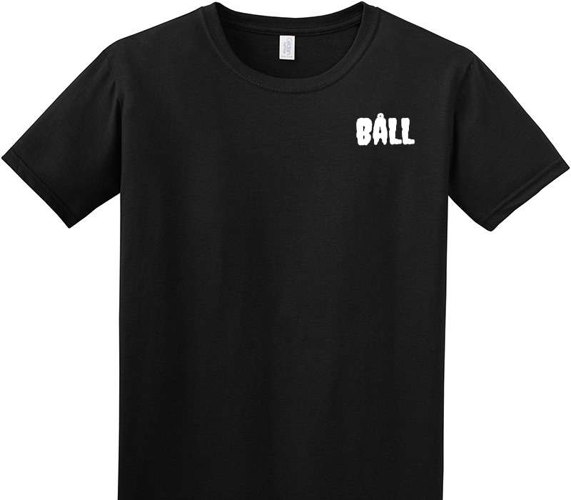 Custom Adult Soft Style 100% Cotton Black T-Shirt