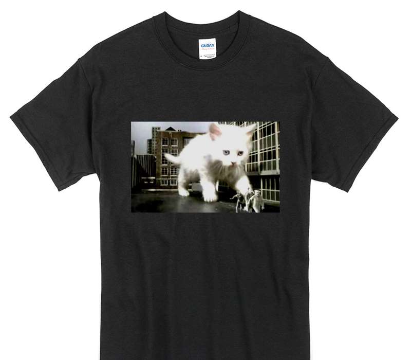 Custom Gildan 100% Cotton Black T-Shirt
