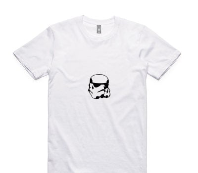 Custom AS Colour 100% Cotton White T-Shirt
