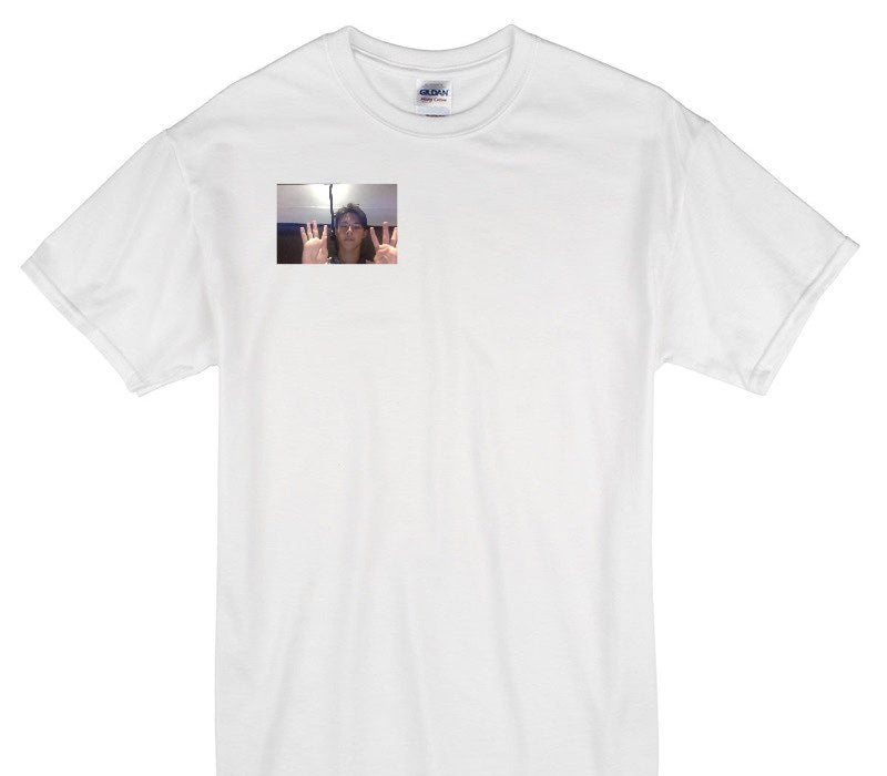 Custom Gildan 100% Cotton White T-Shirt