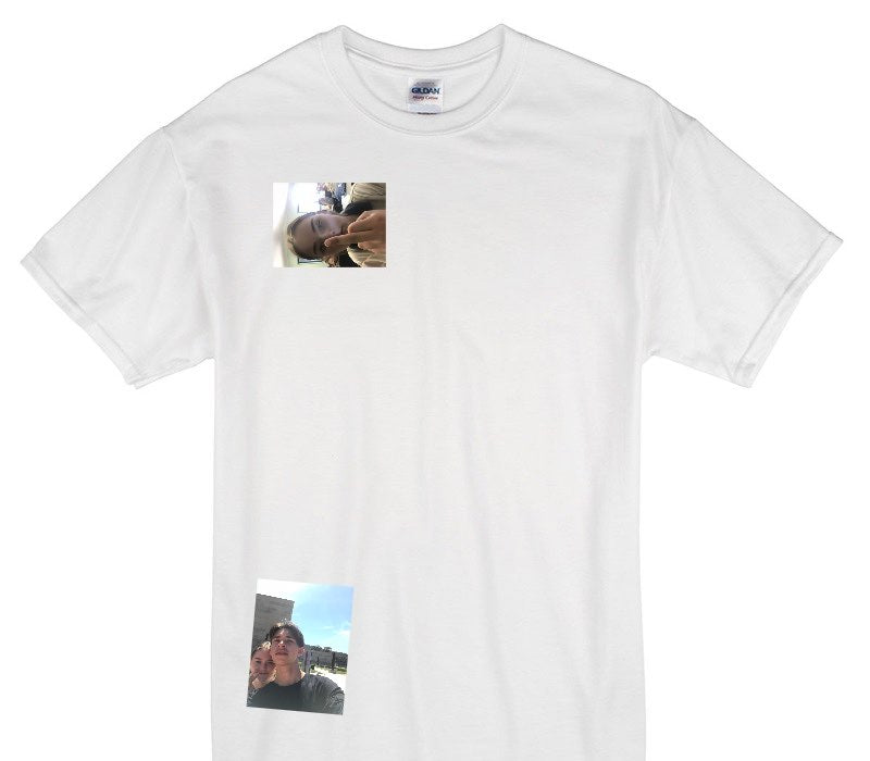 Custom Gildan 100% Cotton White T-Shirt