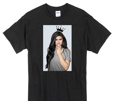 Custom Gildan 100% Cotton Black T-Shirt