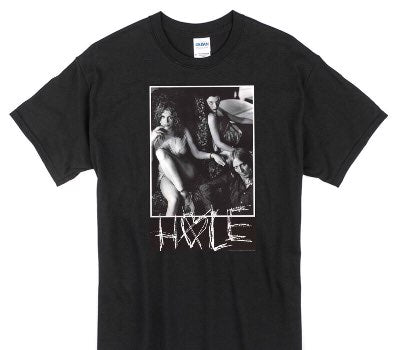 Custom Gildan 100% Cotton Black T-Shirt