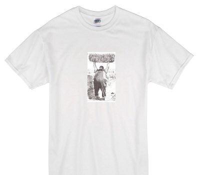 Custom Gildan 100% Cotton White T-Shirt