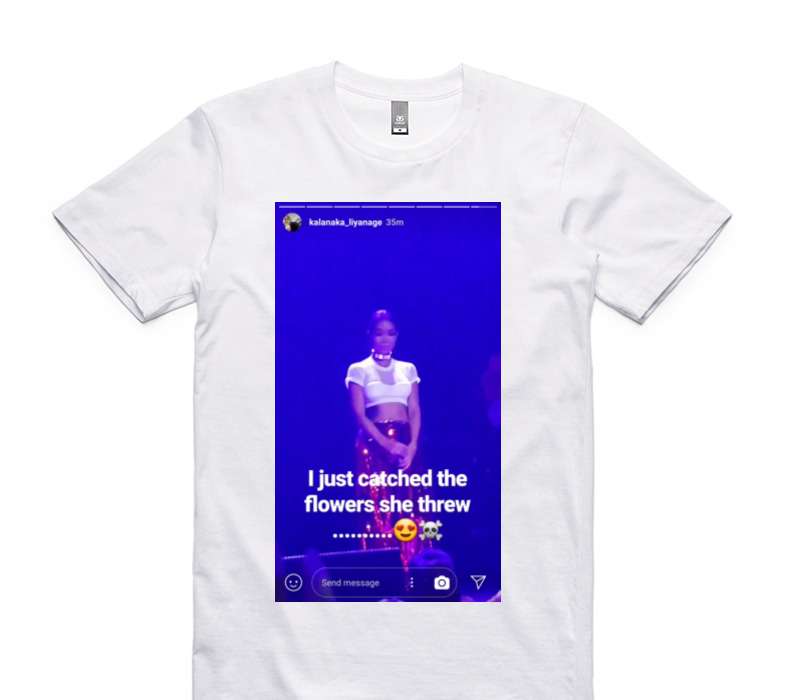Custom AS Colour 100% Cotton White T-Shirt