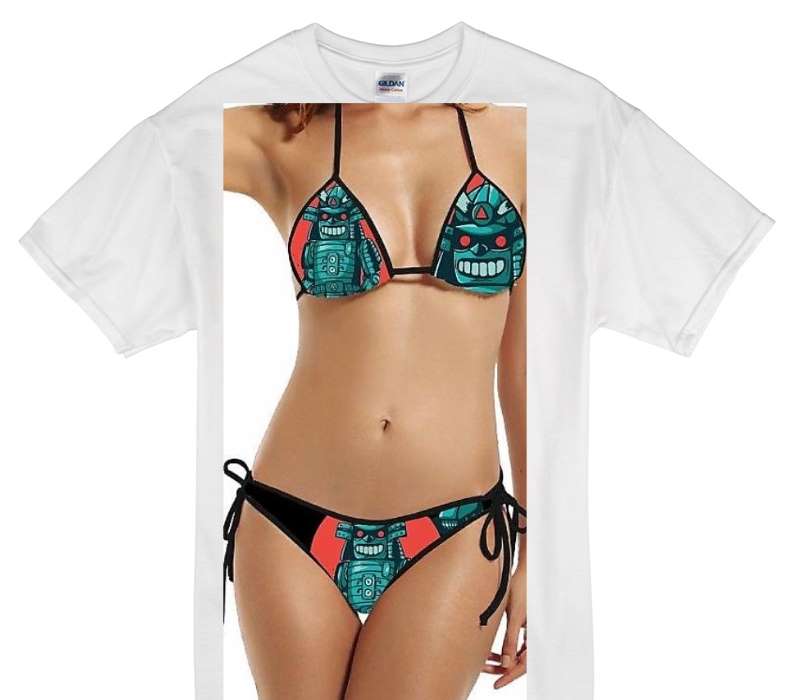Custom Gildan 100% Cotton White T-Shirt