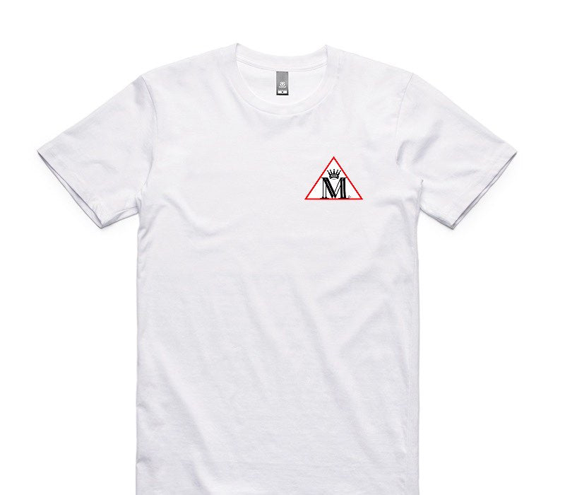 Custom AS Colour 100% Cotton White T-Shirt