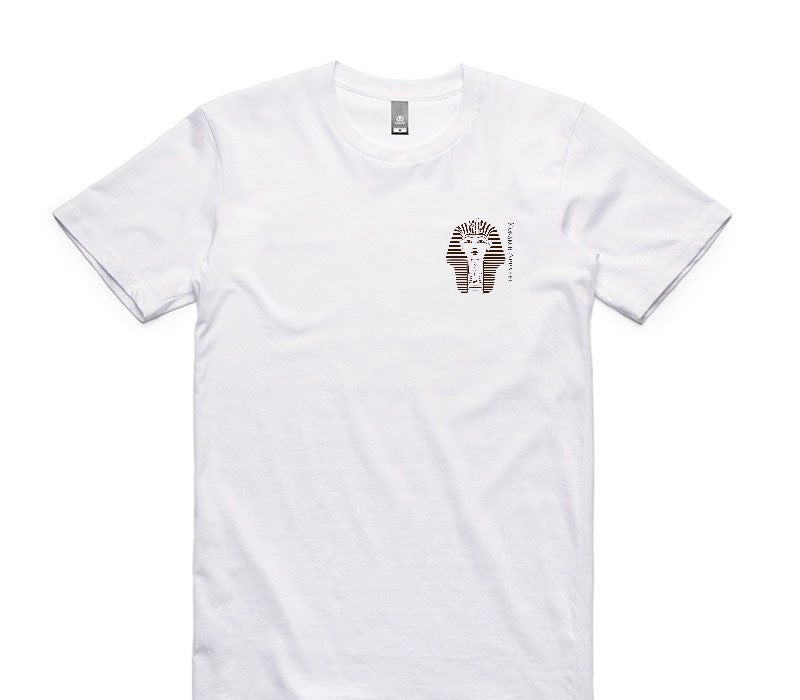 Custom AS Colour 100% Cotton White T-Shirt