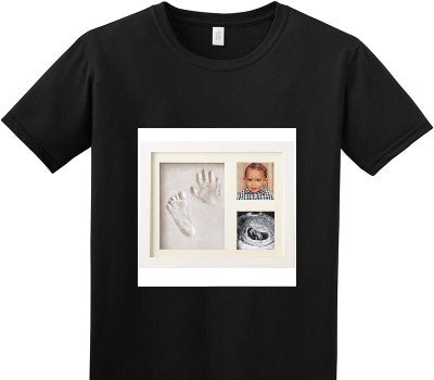Custom Adult Soft Style 100% Cotton Black T-Shirt