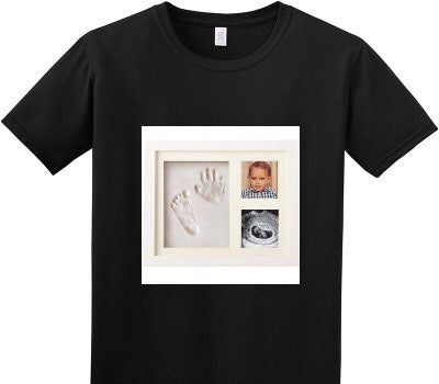 Custom Adult Soft Style 100% Cotton Black T-Shirt