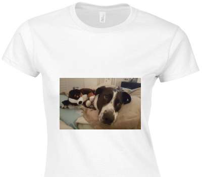 Custom Womens Soft Style 100% Cotton White T-Shirt