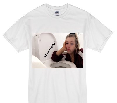 Custom Gildan 100% Cotton White T-Shirt