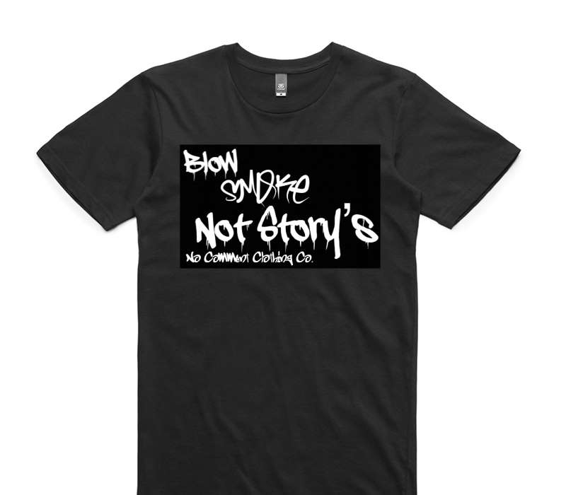 Custom AS Colour 100% Cotton Black T-Shirt