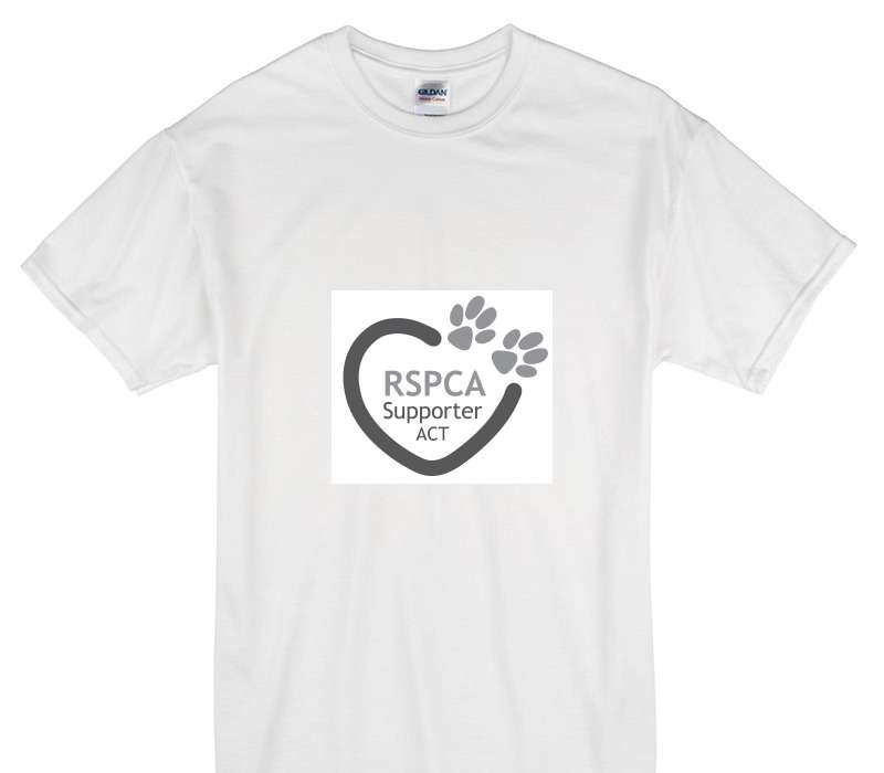 Custom Gildan 100% Cotton White T-Shirt