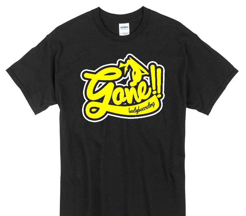 Custom Gildan 100% Cotton Black T-Shirt