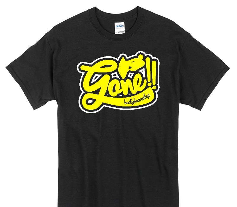 Custom Gildan 100% Cotton Black T-Shirt