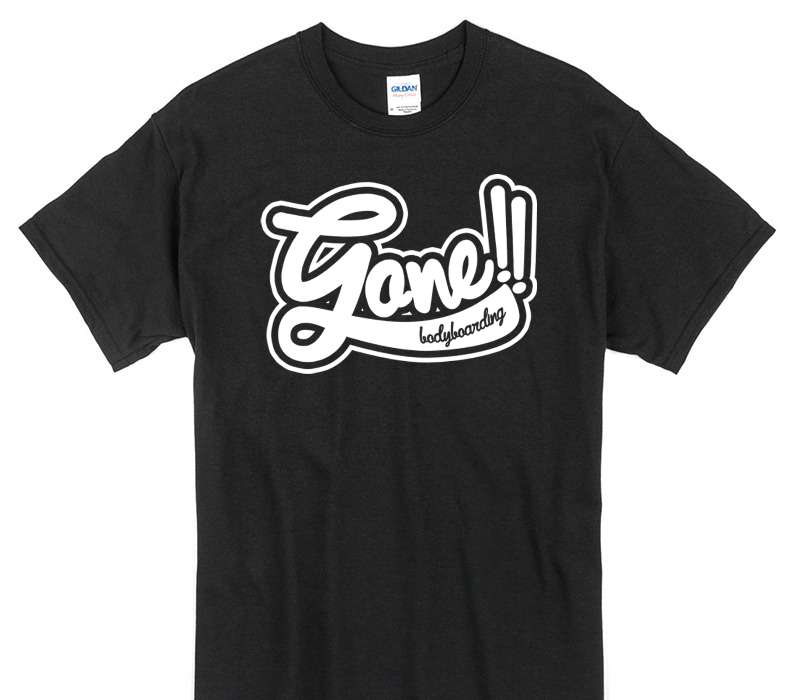 Custom Gildan 100% Cotton Black T-Shirt