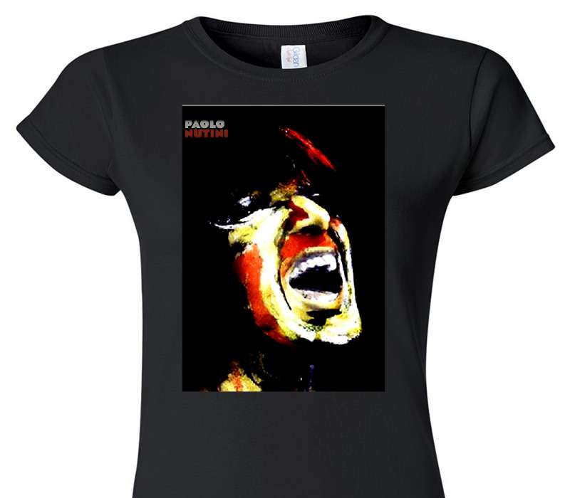 Custom Womens Soft Style 100% Cotton Black T-Shirt