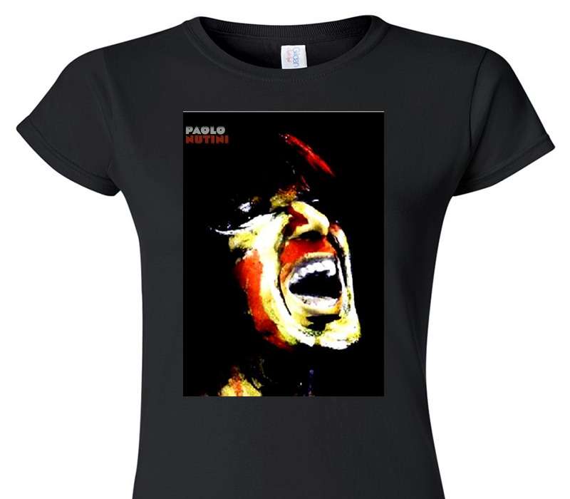 Custom Womens Soft Style 100% Cotton Black T-Shirt