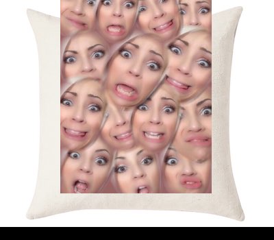 Custom Cushion Cover 50cm x 50 cm Off White