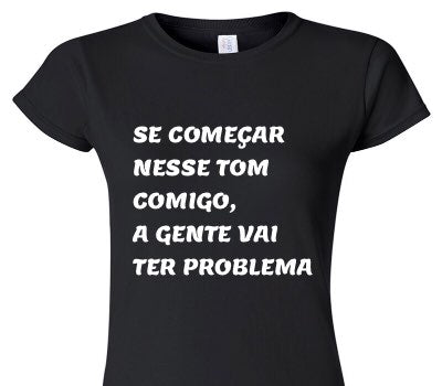 Custom Womens Soft Style 100% Cotton Black T-Shirt