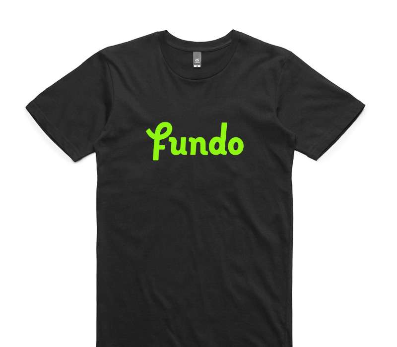 Custom AS Colour 100% Cotton Black T-Shirt