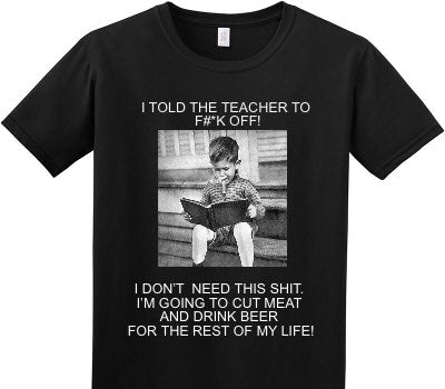 Custom Adult Soft Style 100% Cotton Black T-Shirt