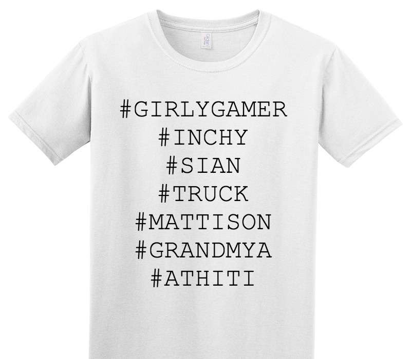 Custom Adult Soft Style 100% Cotton White T-Shirt