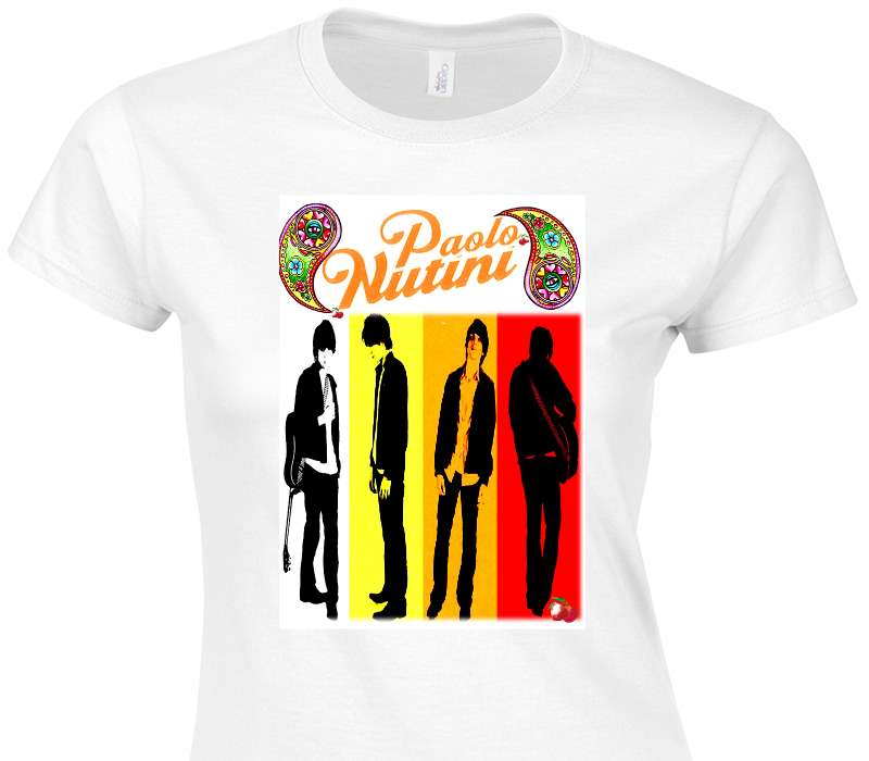 Custom Womens Soft Style 100% Cotton White T-Shirt