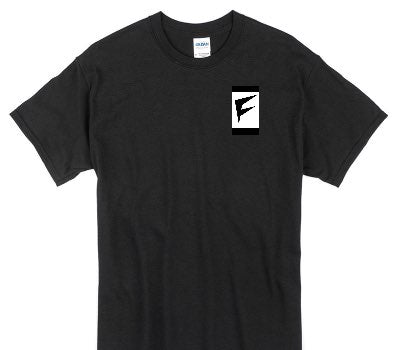 Custom Gildan 100% Cotton Black T-Shirt